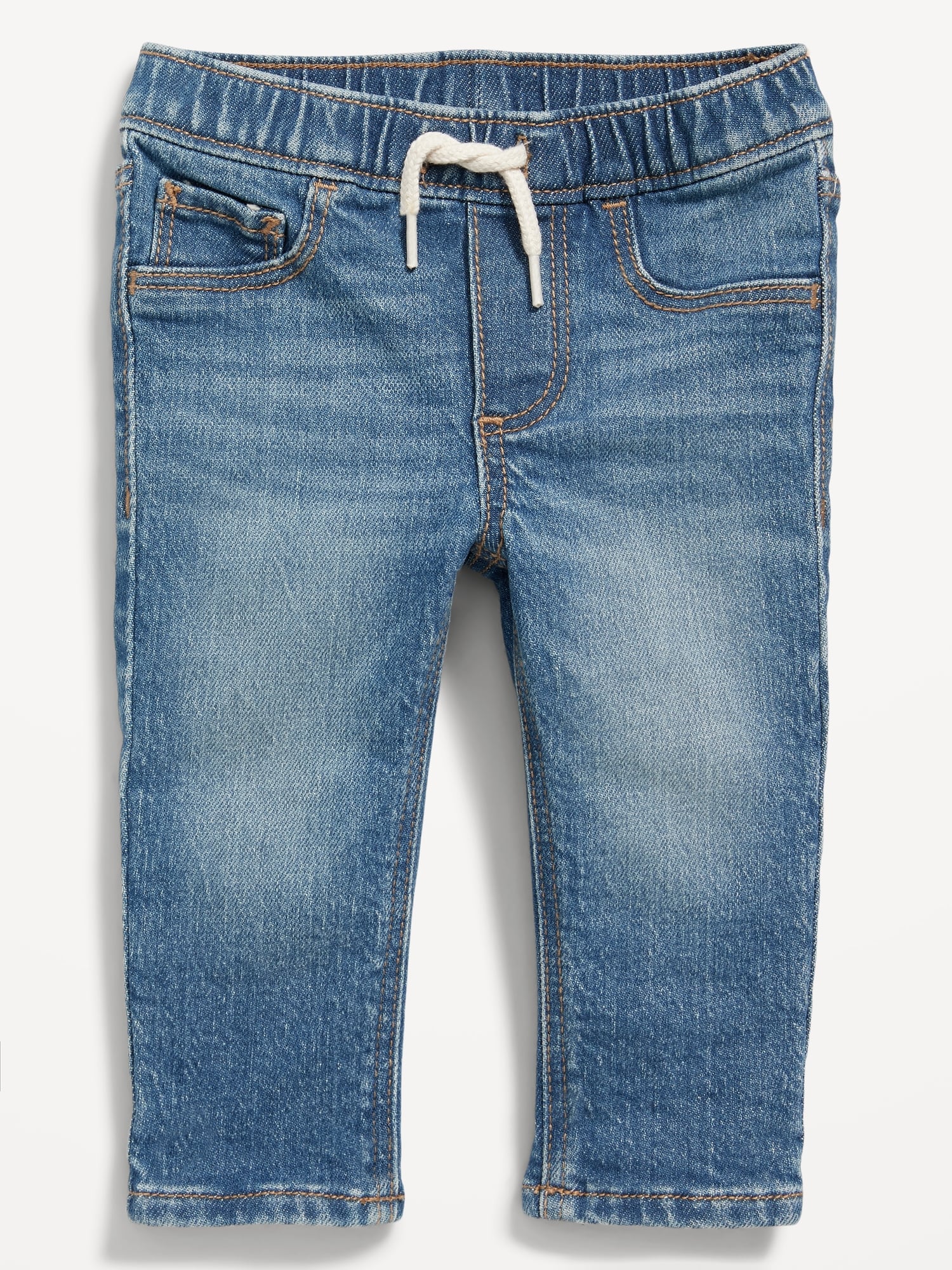 Unisex 360° Stretch Pull-On Skinny Jeans for Baby