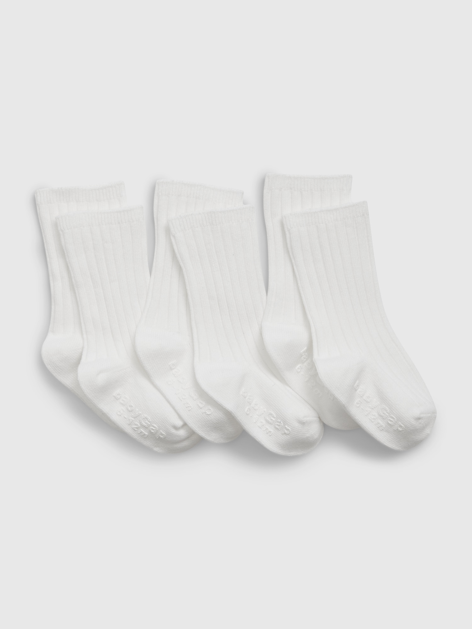 CHAUSSETTES PREMIERS ESSENTIELS POUR BÉBÉ (PAQUET DE 3)