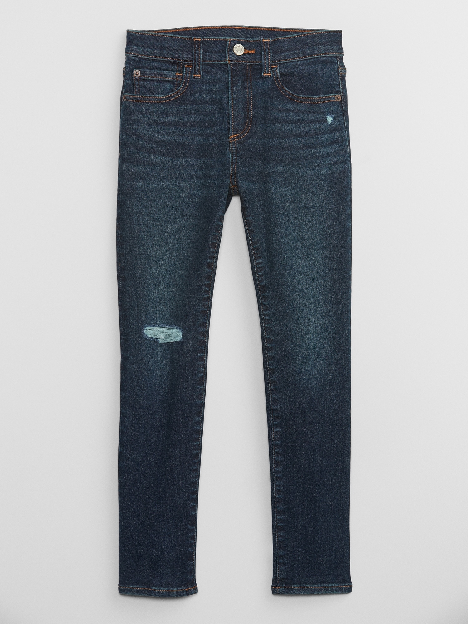 Kids distressed skinny jeans
