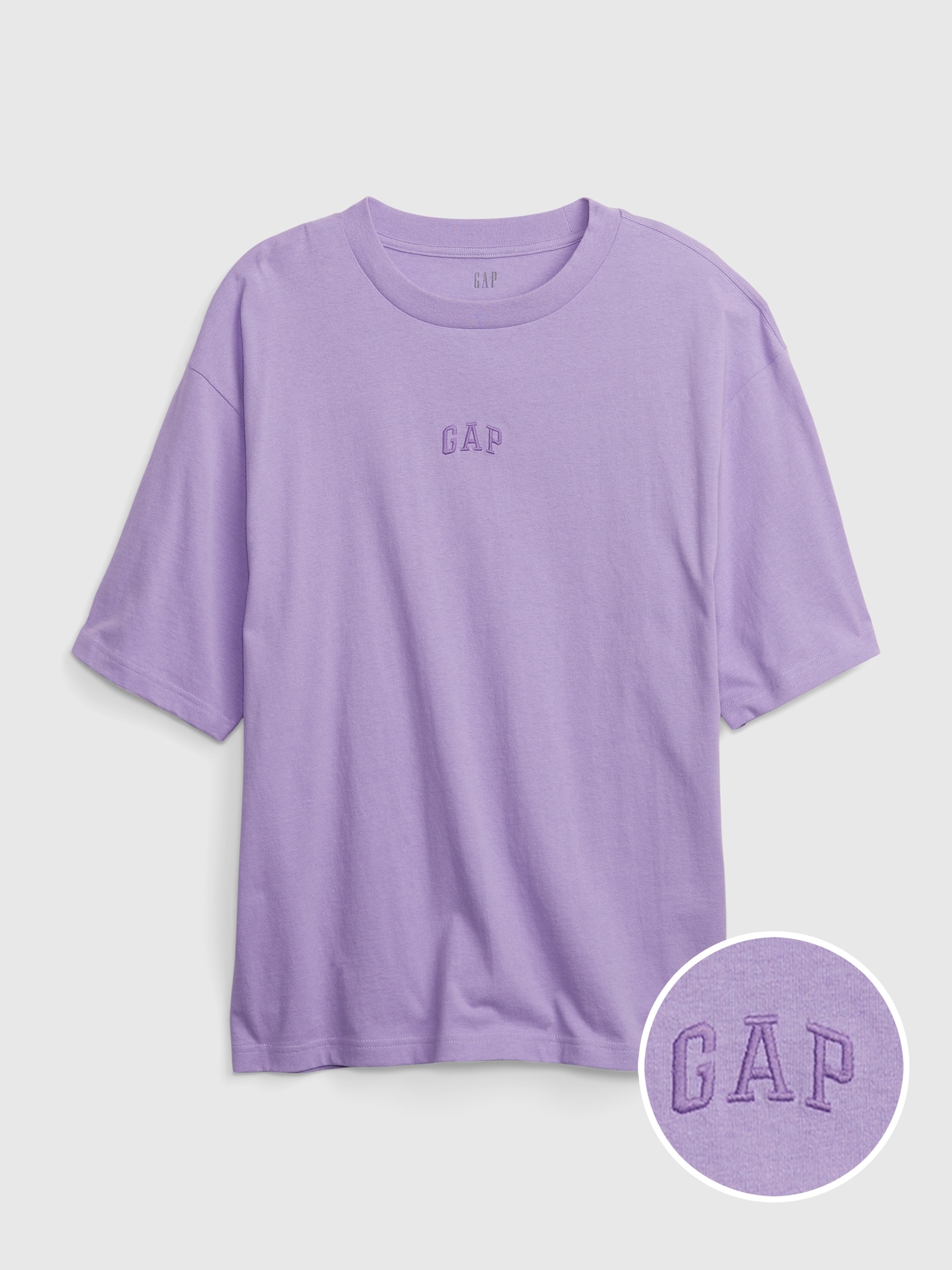 GAPロゴ ヘビーウェイト オーバーサイズ Tシャツ(ユニセックス) - Gap公式オンラインストア