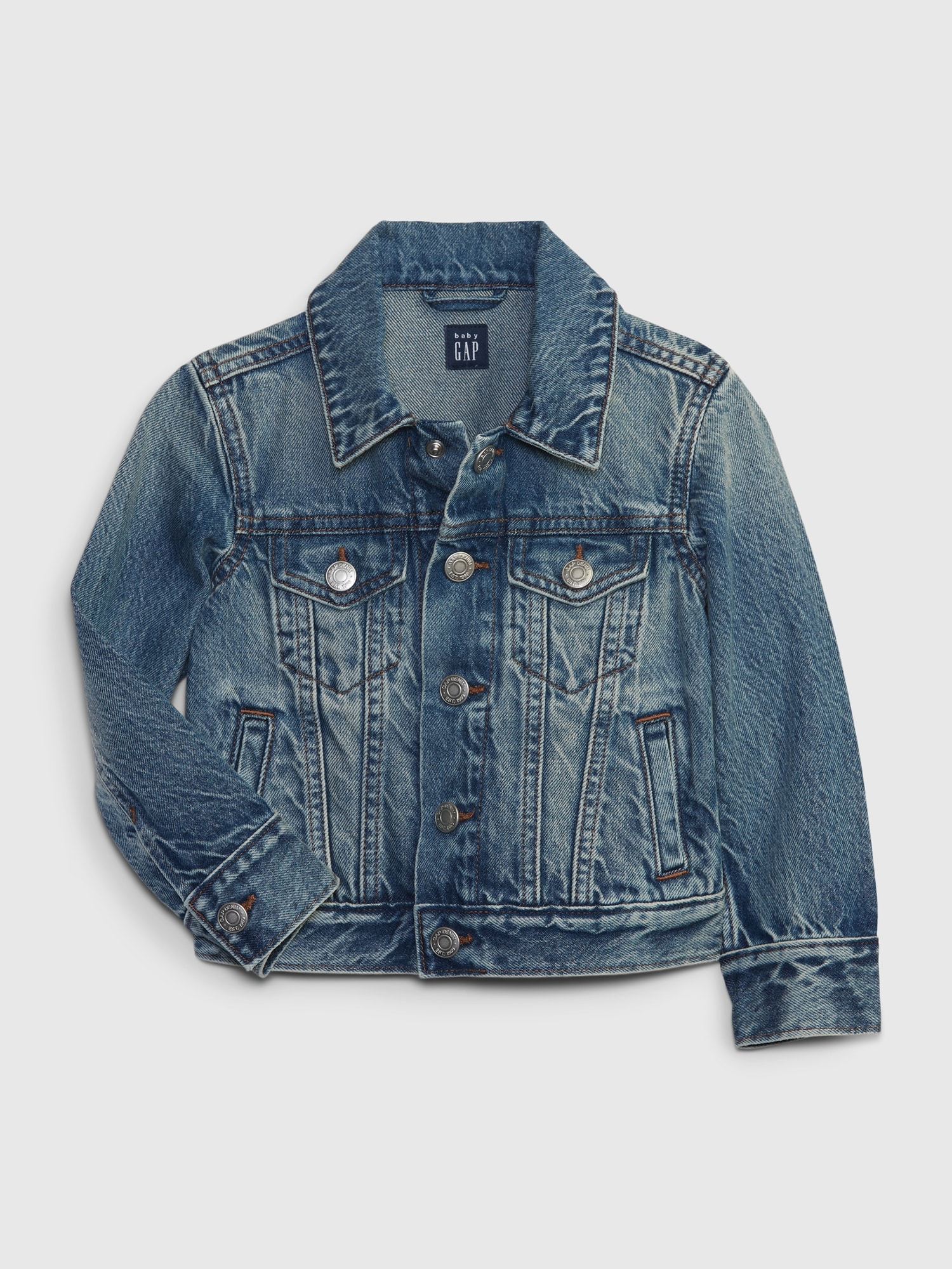VESTE EN DENIM EMBLÉMATIQUE POUR BÉBÉ ET TOUT-PETIT