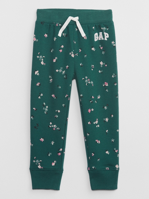 babyGap GAPロゴ プリント プルオンジョガーパンツ