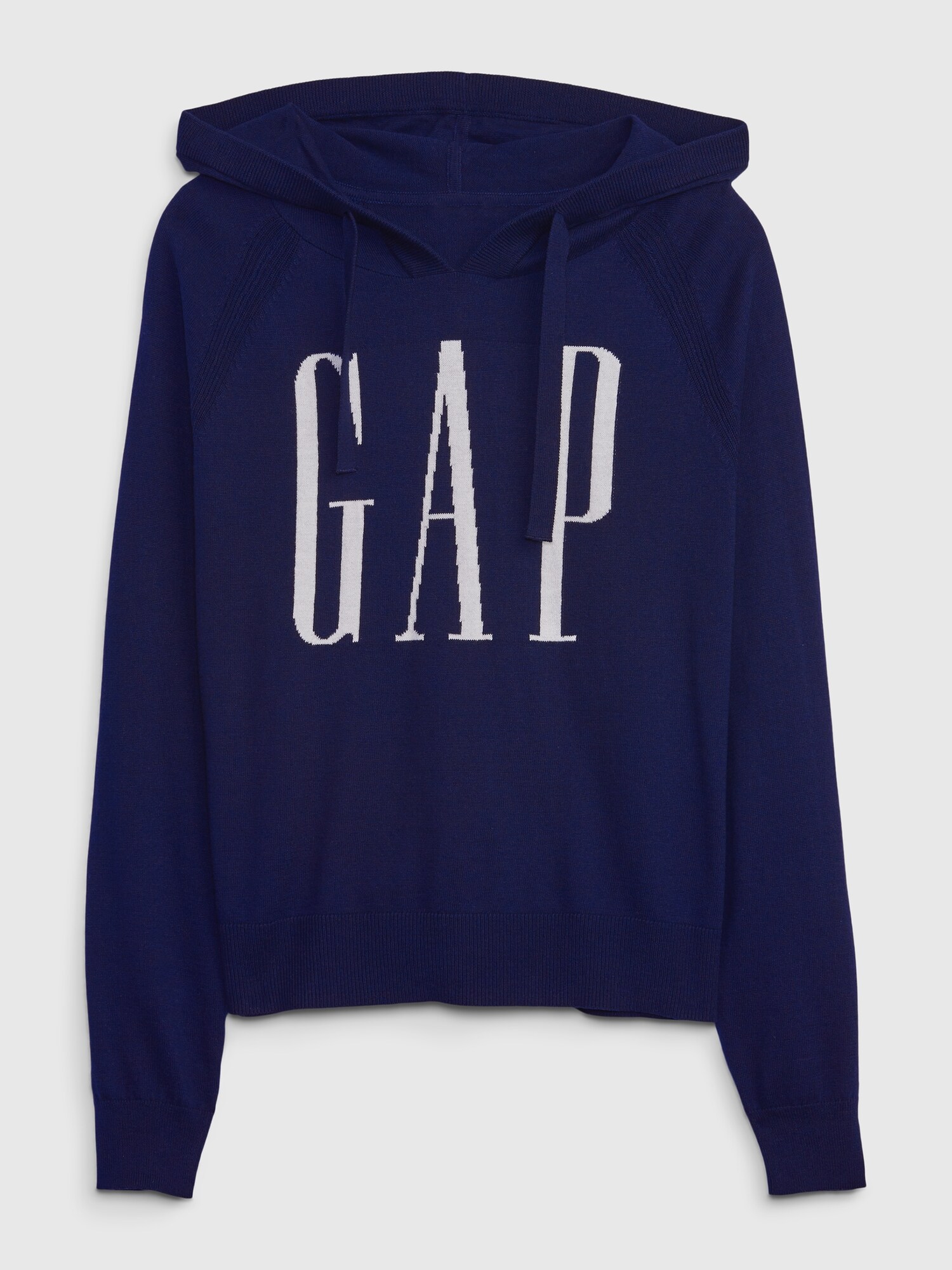 GAP ネイビーカラー フロントデザイン パーカー - パーカー