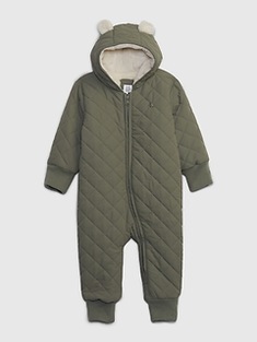 Gap Baby Quilted Sherpa One-Piece