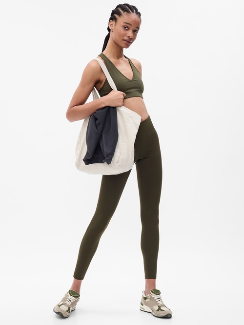 GapFit ハイライズ リサイクル パワー フルレングスレギンス