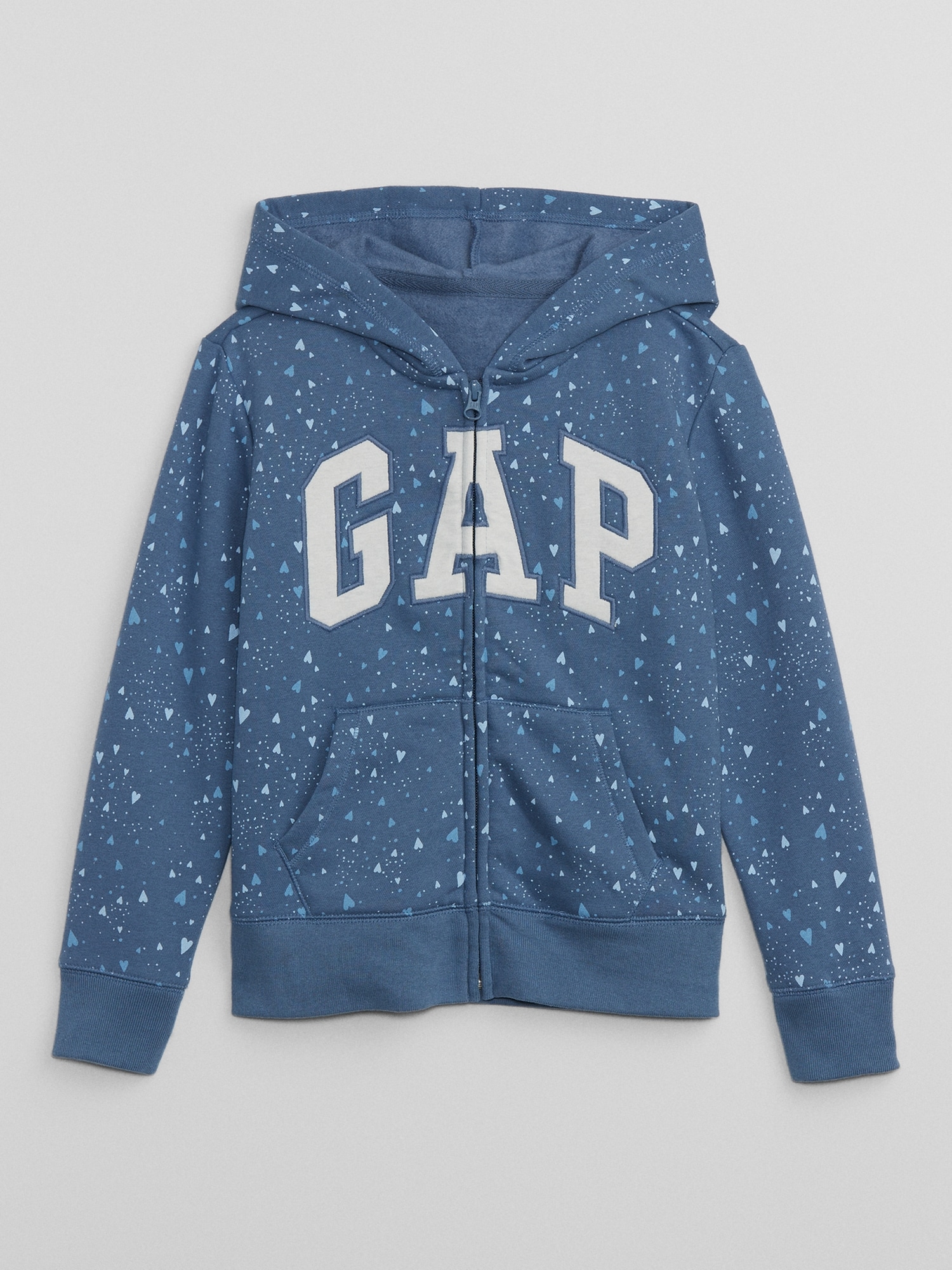 GAPロゴプリント ジップアップ - Gap公式オンラインストア