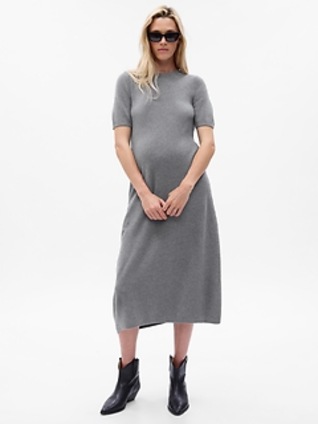 Gap Maternity Midi Sweater Dress