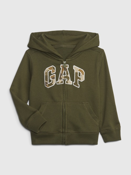 babyGap GAPロゴ ジップアップパーカー