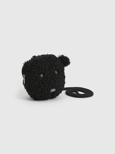 SAC À MOTIF D'OURSON EN SHERPA POUR ENFANT