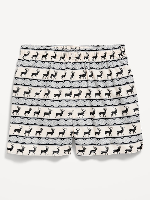 Printed Soft-Washed Boxer Shorts -- 3.75-inch inseam