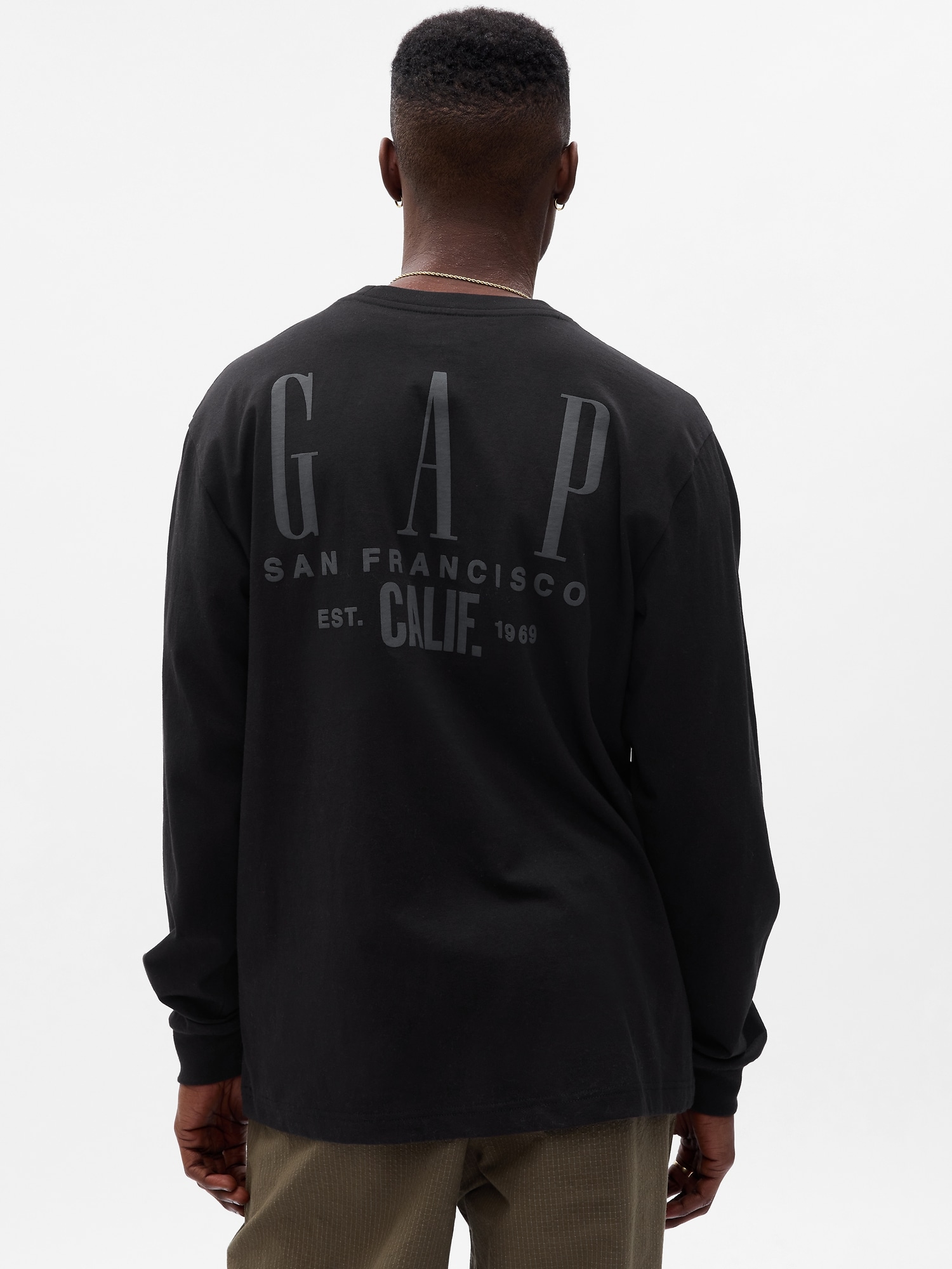 GAP ヘビーウェイト ロングダウンコート バッグロゴ (ユニセックス 