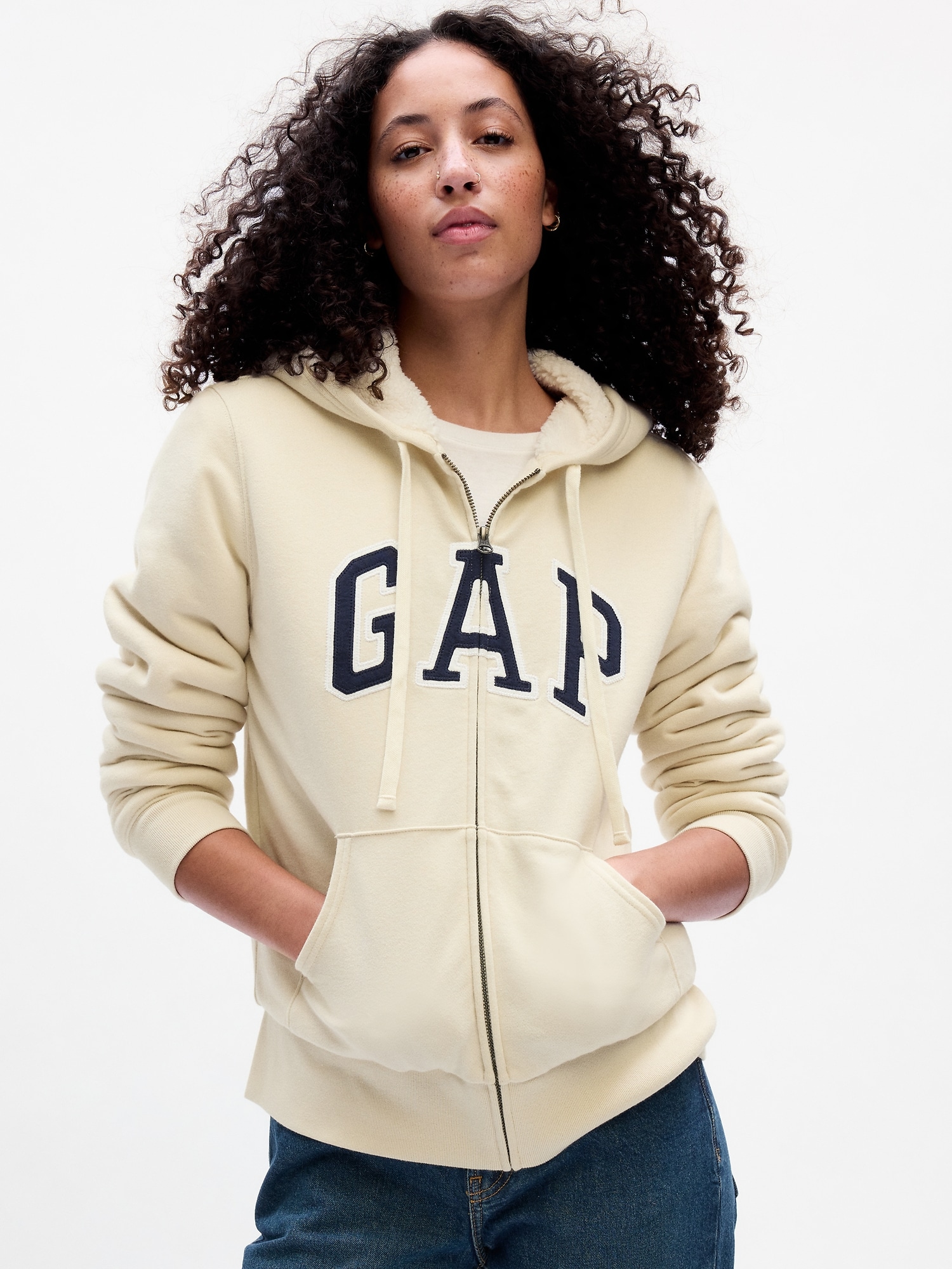 GAP ジップパーカー