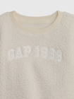 GAP 1969 アーチロゴ ボア スウェットワンピース (幼児)-2