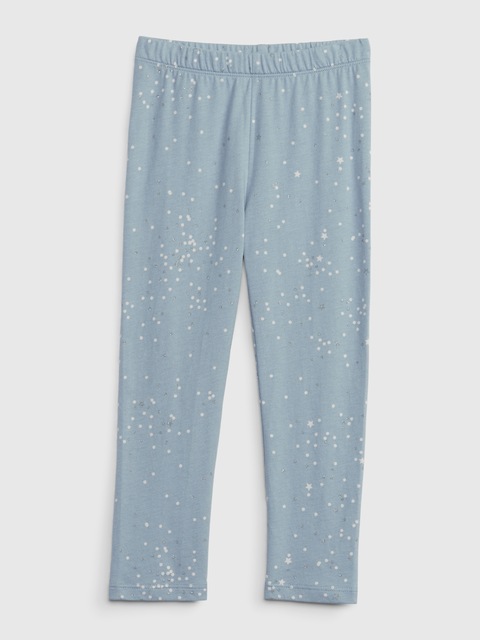 LEGGING AGENCEZ À VOLONTÉ EN COTON BIOLOGIQUE À MOTIF POUR BÉBÉ