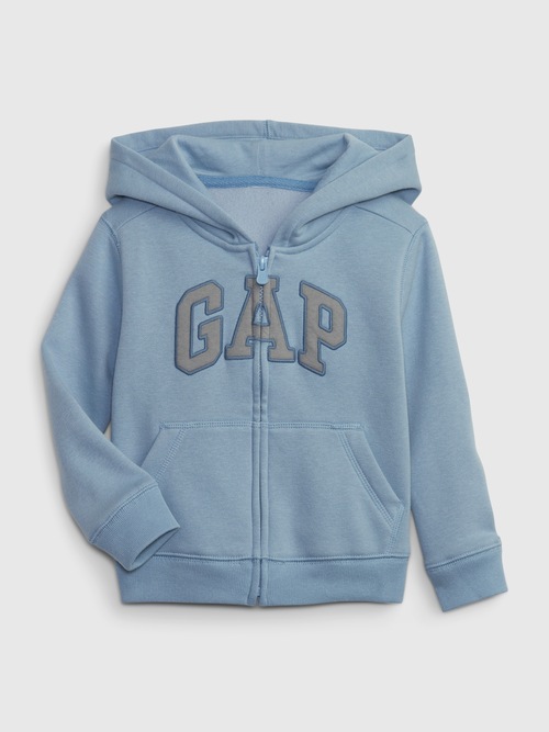 babyGap GAPロゴ ジップアップパーカー