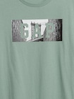 GAPロゴ グラフィック Tシャツ(ユニセックス)-3
