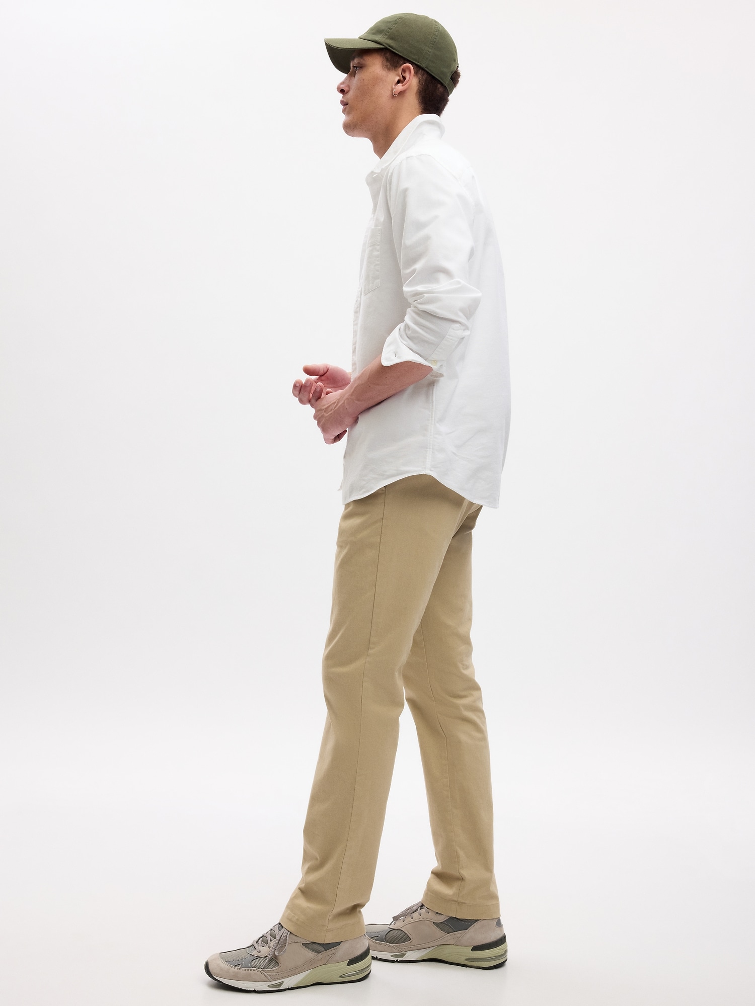 Modern Straight Khakis