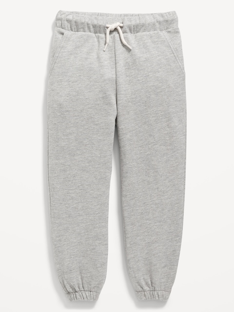 PANTALON DE JOGGING EN COTON OUATÉ À OURLET CINTRÉ POUR TOUT-PETIT GARÇON