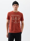 GAPロゴ オリジナル グラフィックTシャツ(ユニセックス)-0