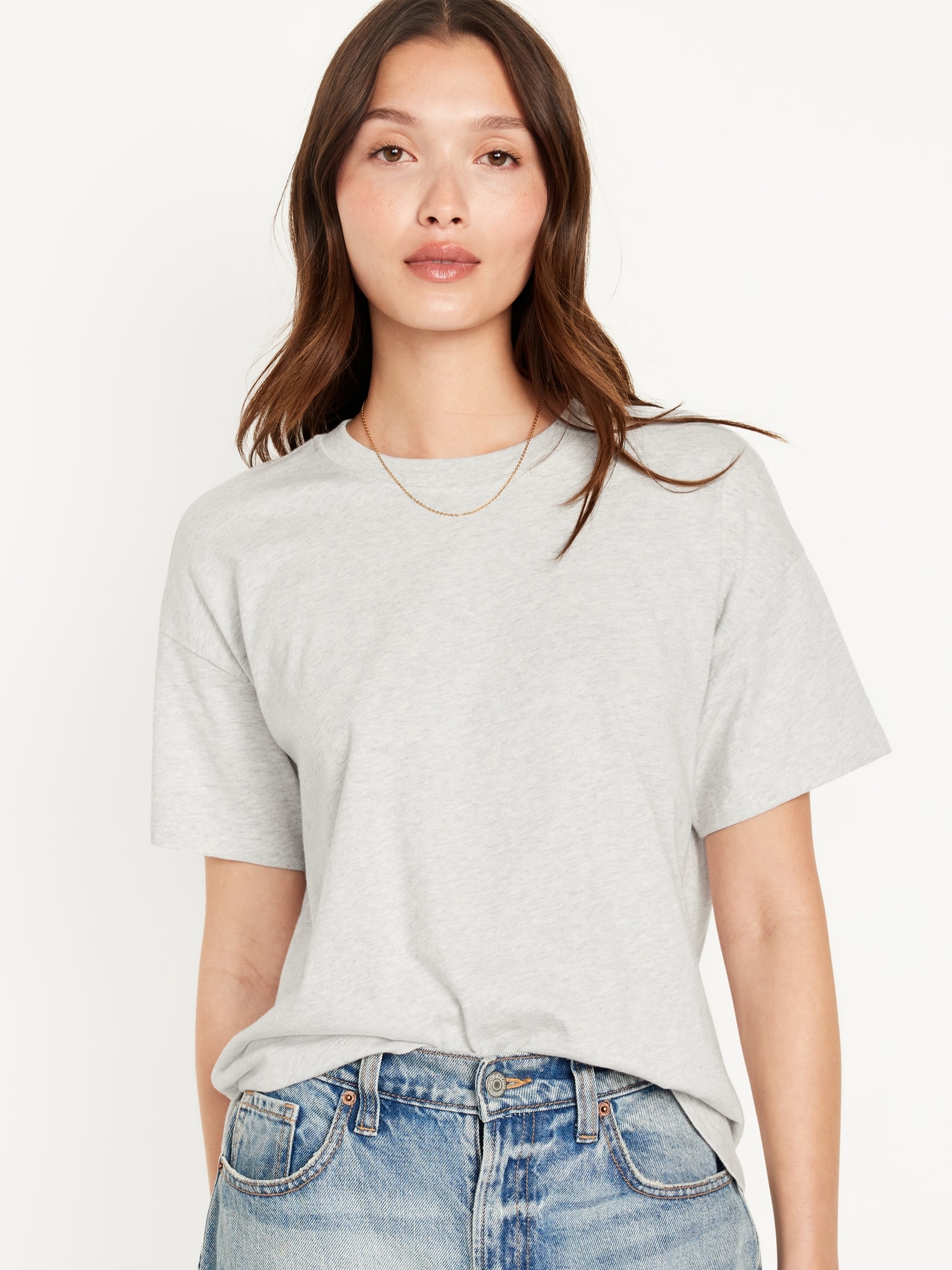 T-SHIRT RAS DU COU VINTAGE POUR FEMME