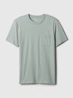 GAPミニロゴ ポケット Tシャツ(ユニセックス)-4