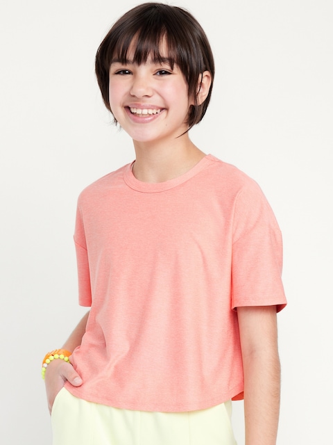 T-SHIRT GO-DRY COOL DOUX NUAGE 94 COURT POUR FILLE