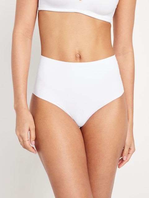 High-Waisted No-Show Brief Underwear