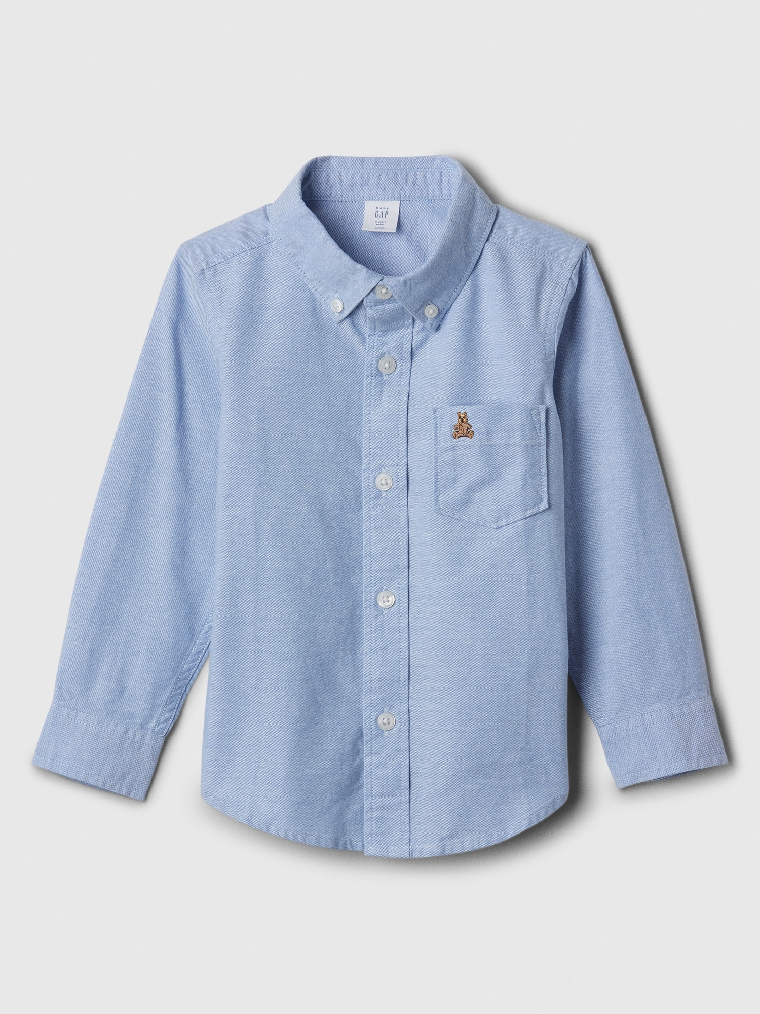 Toddler oxford convertible shirt