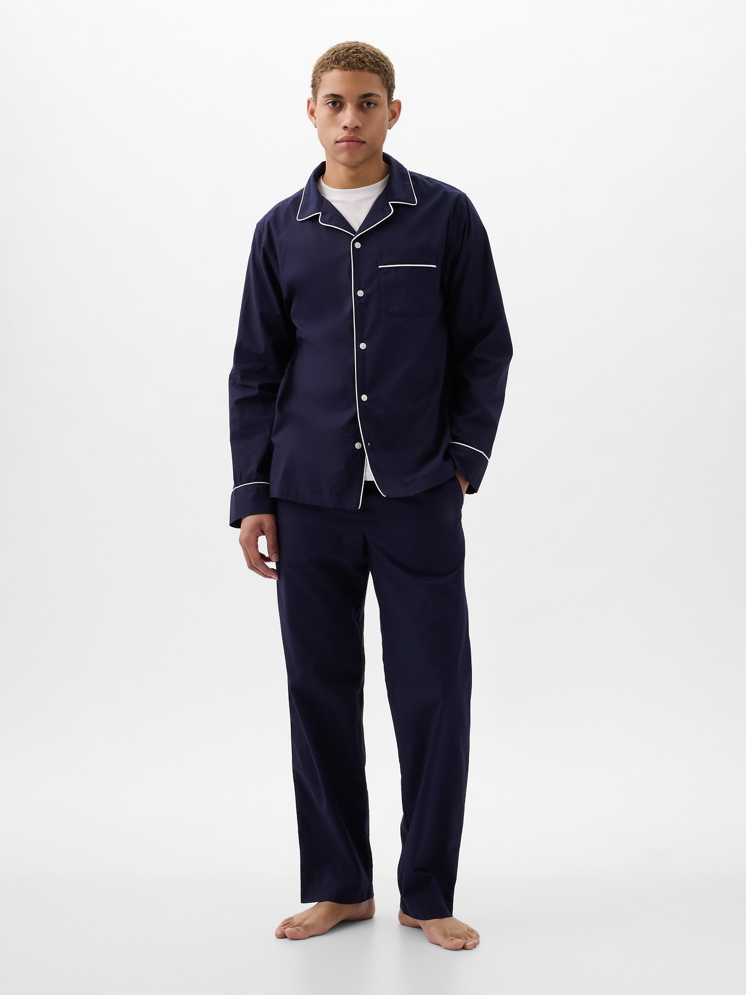 Adult Poplin Pajama Set