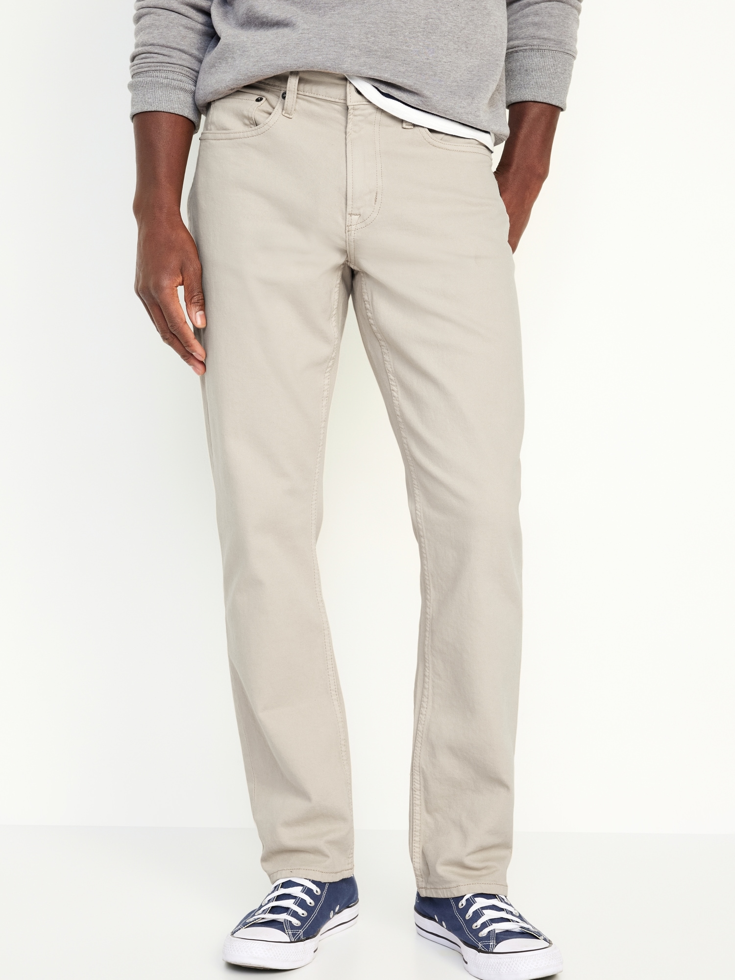 PANTALON DROIT À CINQ POCHES
