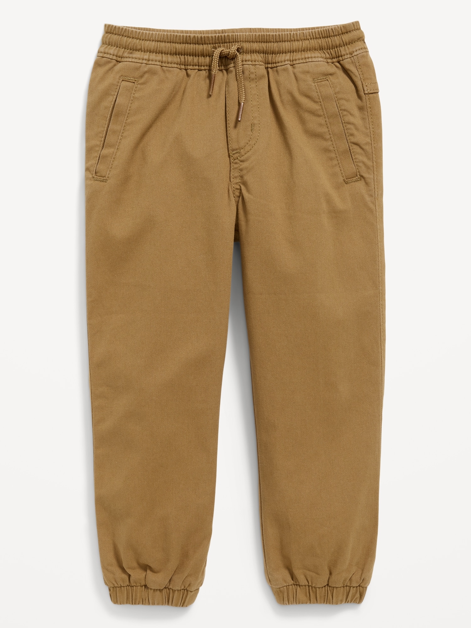 Functional-Drawstring Jogger Pants for Toddler Boys