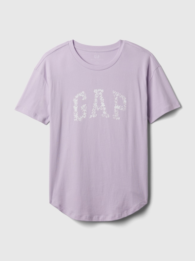 オーガニックコットン GAPアーチロゴ Tシャツ-2