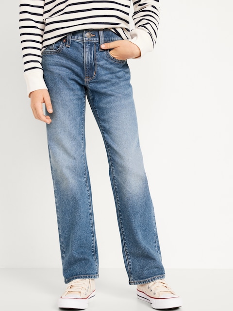 Straight-Leg Built-In Flex Jeans for Boys