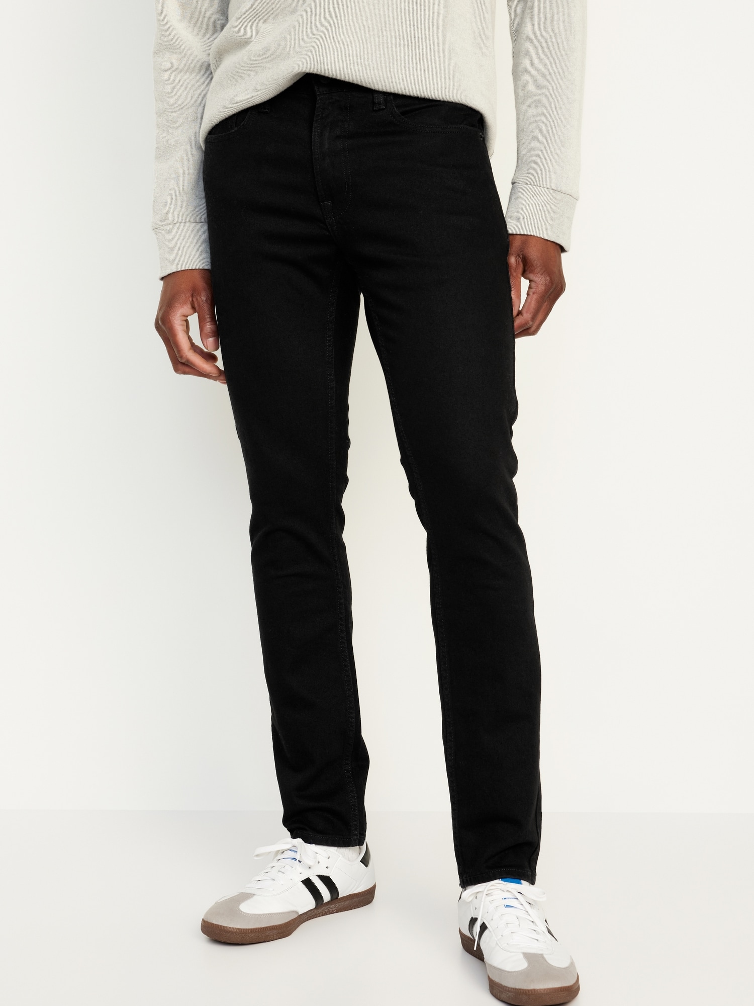 JEAN NOIR BUILT-IN FLEX, COUPE MOULANTE POUR HOMME