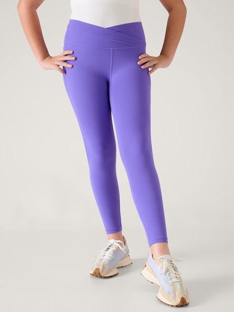 Athleta Girl Transcend Crossover 7/8 Legging