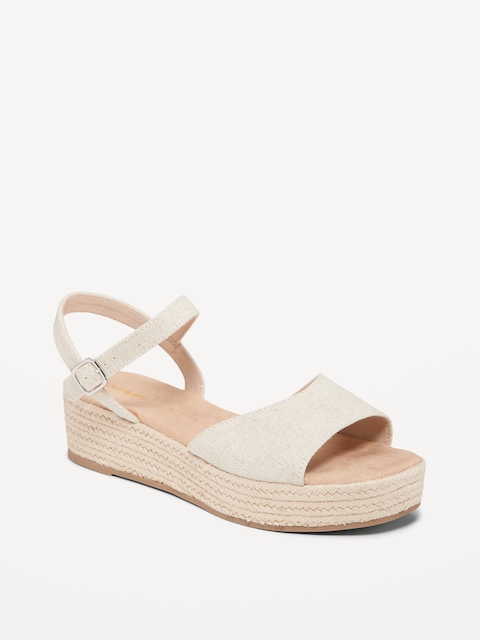 SANDALES SPORT À TALON COMPENSÉ PLAT POUR FEMME