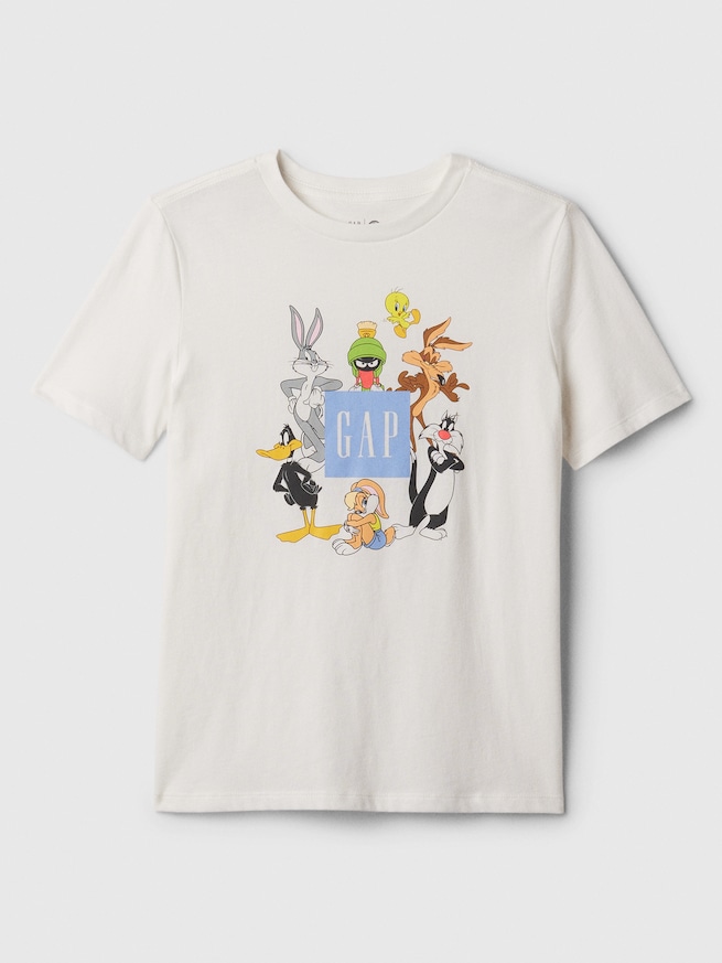 GapKids | WB™ ルーニー・テューンズ ロゴ Tシャツ-0