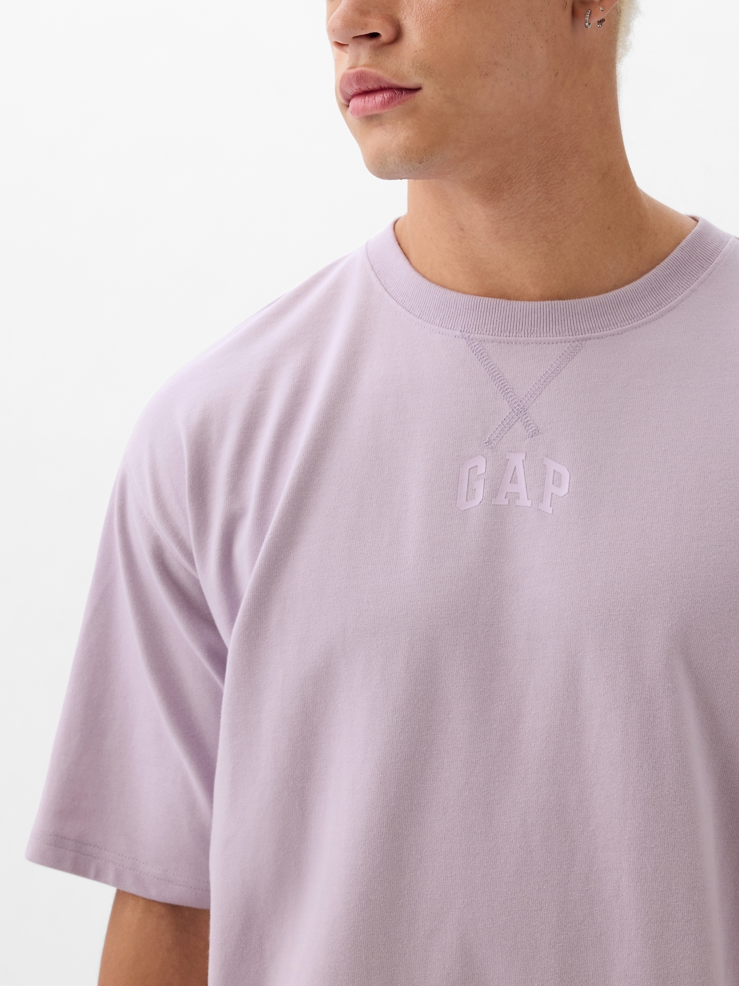 Gap公式オンラインストア | GAPミニアーチロゴ オーバーサイズTシャツ
