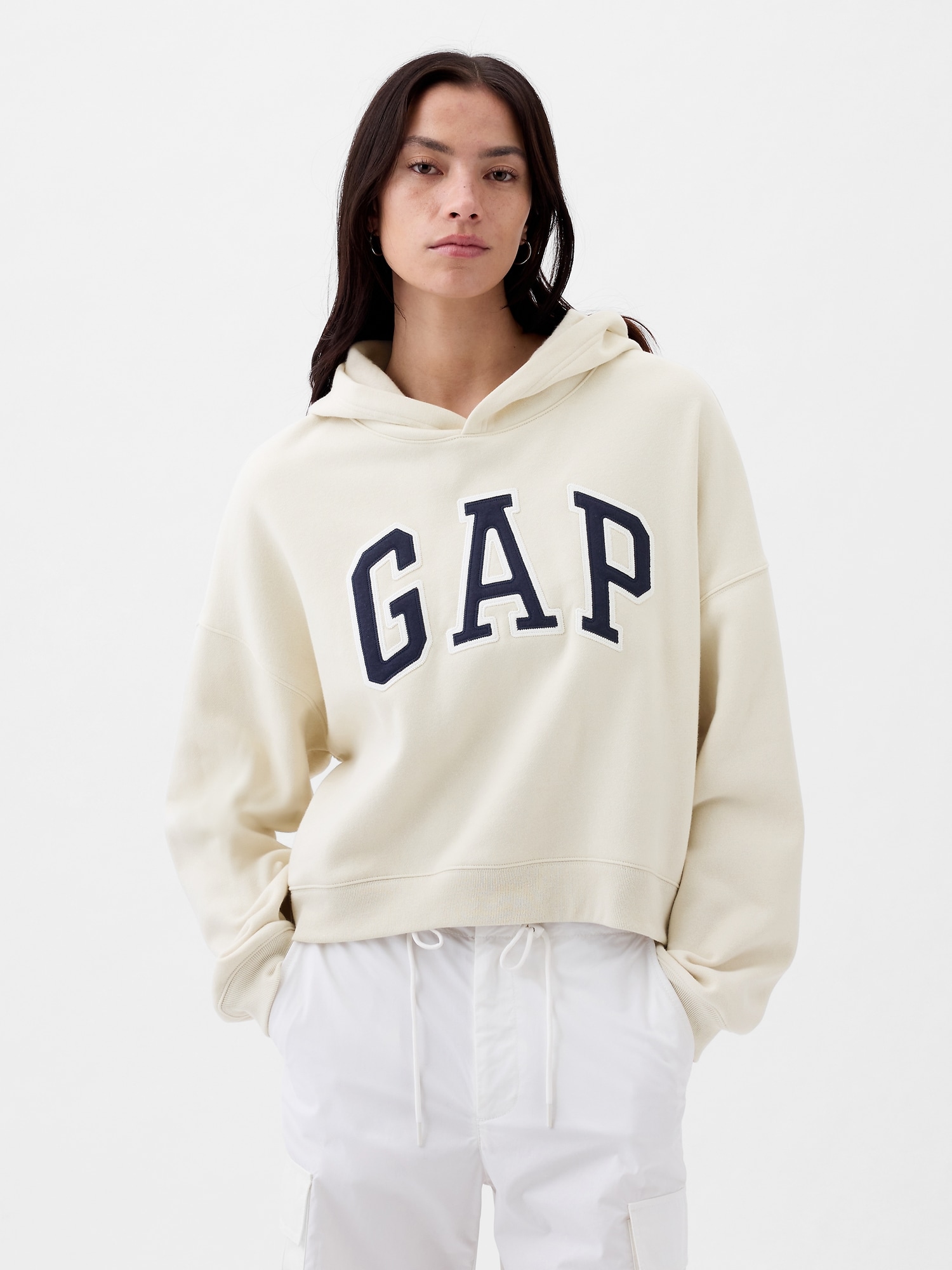 Gap公式オンラインストア | オーバーサイズ GAPロゴ パーカー