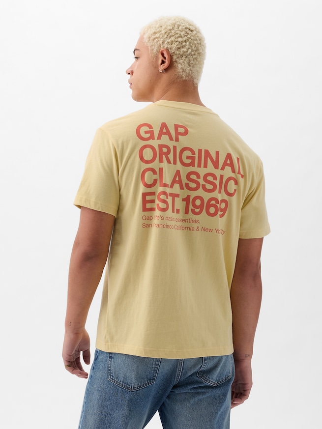 GAPロゴ グラフィック Tシャツ-1