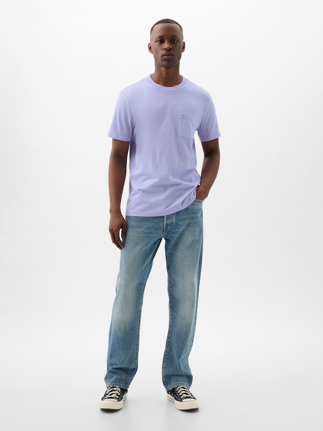 GAPミニロゴ ポケット Tシャツ(ユニセックス)-2
