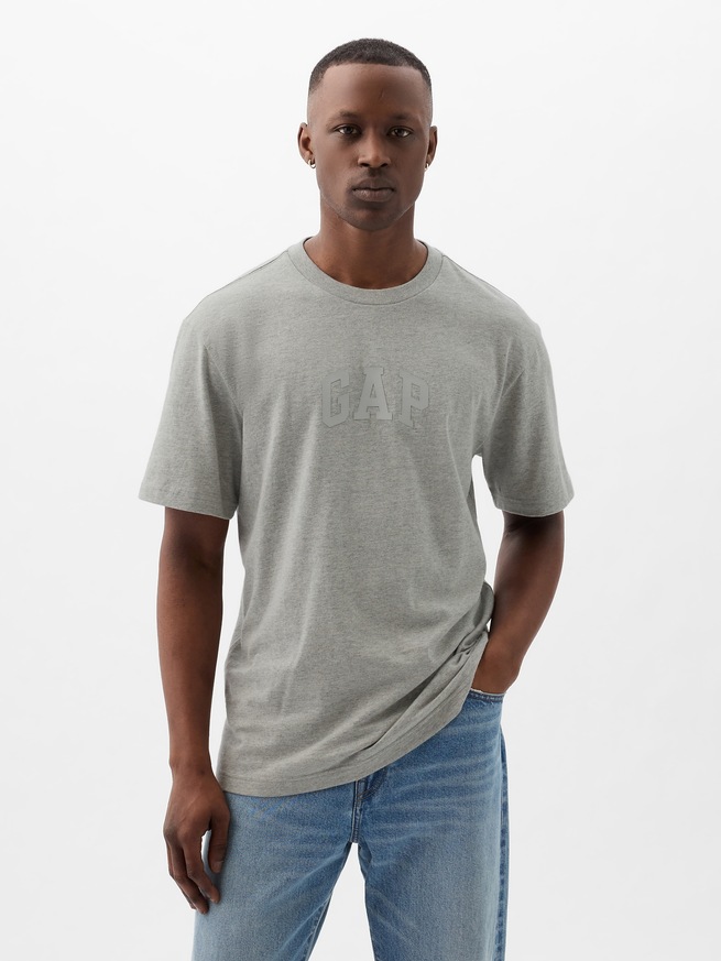 GAPアーチロゴ Tシャツ(ユニセックス)-0