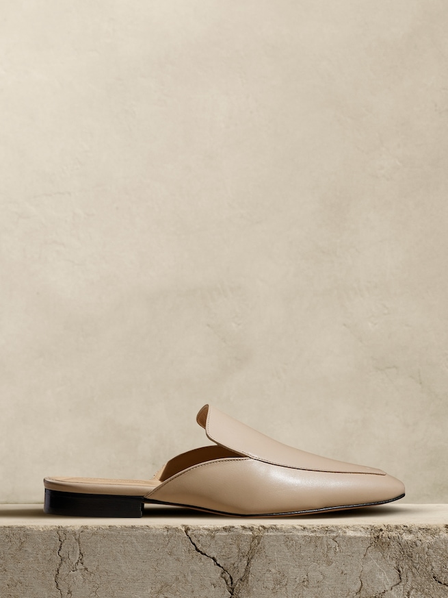 BANANA REPUBLIC公式オンラインストア | ボンドレザーミュール 