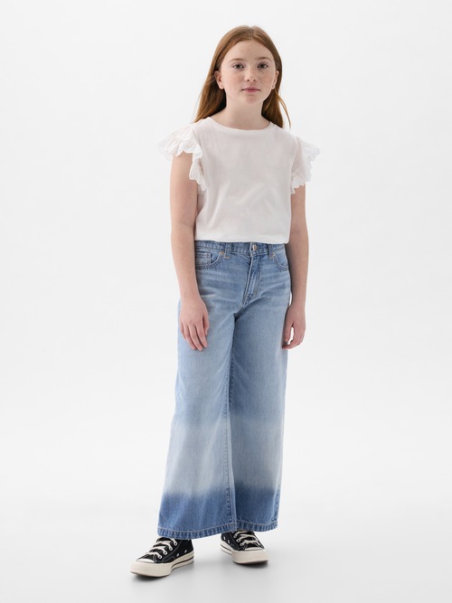 Kids High Rise Relaxed Jeans