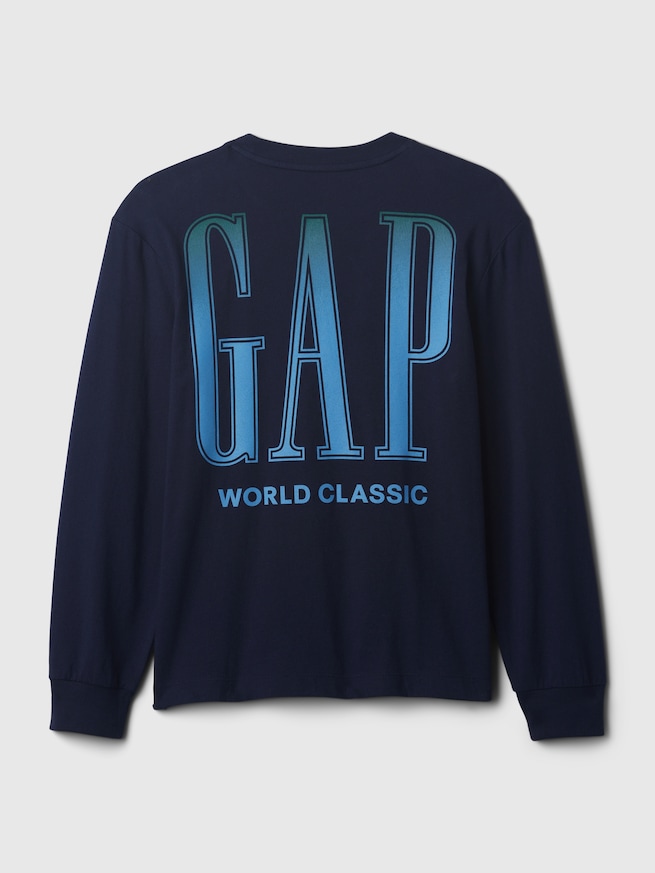 GAPロゴ グラフィックTシャツ (キッズ)-0