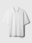 GAPロゴ オーバーサイズ ポロシャツ(ユニセックス)-3