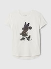GapKids ディズニー ミニーマウス フリッピー変身スパンコール グラフィックTシャツ-3