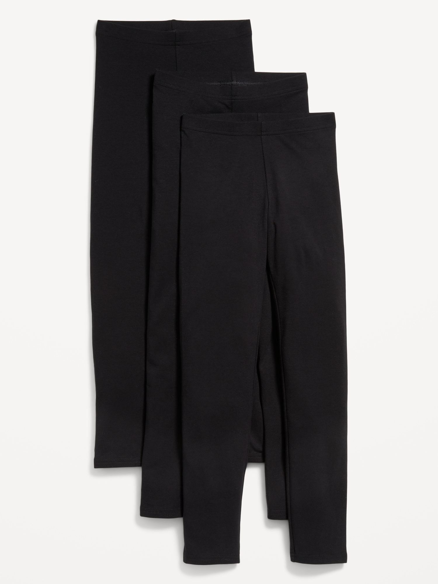 Jersey Built-In Tough Leggings 3-Pack for Girls