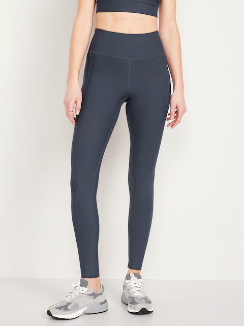 High-Waisted PowerSoft Full-Length Pocket Leggings