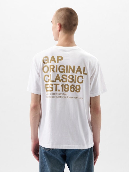 GAP 1969 ロゴ グラフィックTシャツ(ユニセックス)